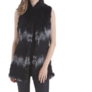 Love Token Real Rabbit Fur Vest